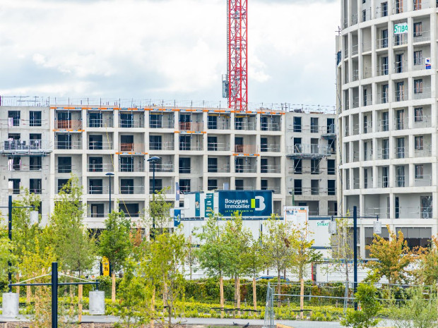 Chantier de construction d'appartements Chantier de construction d'appartements