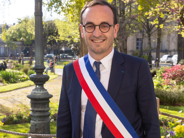 Thomas Cazenave, nouveau maire de Bordeaux