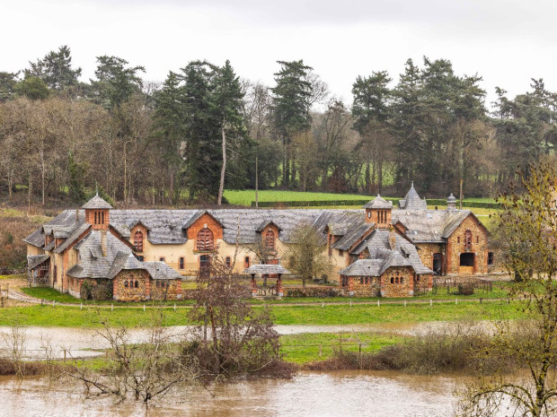 Ferme mod&egrave;le du ch&acirc;teau de la Valette