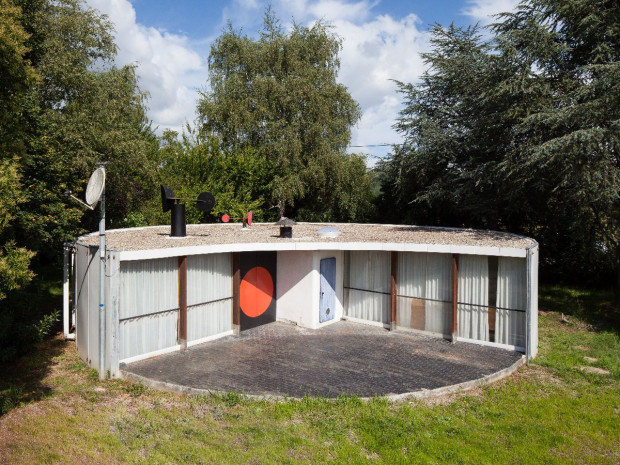 Maison ronde imaginée et construite en 1969 par Serge Binotto Maison ronde imaginée et construite en 1969 par Serge Binotto