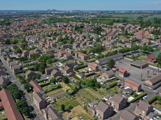 Rénovation de la cité minière Bellevue ancienne, à Harnes (Nord) Rénovation de la cité minière Bellevue ancienne, à Harnes (Nord)