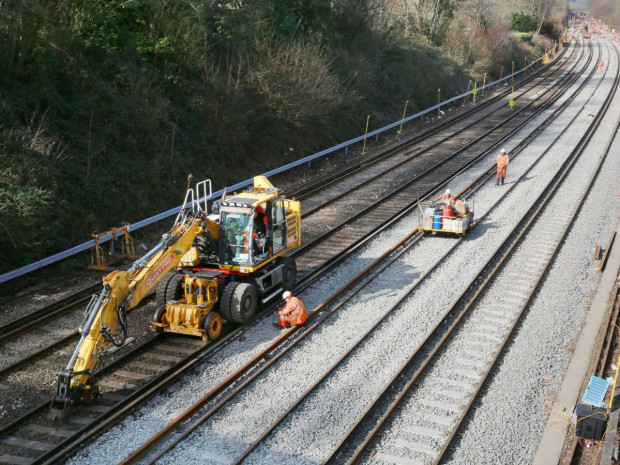 Chantier ferroviaire
