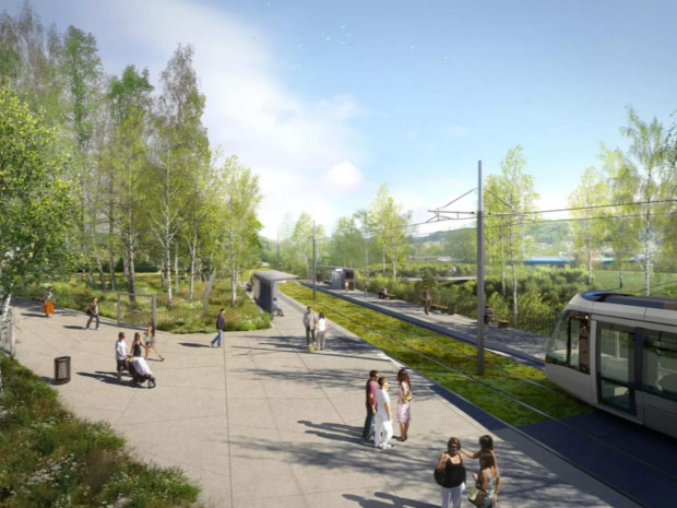 Extension du tramway du Havre Seine M&eacute;tropole