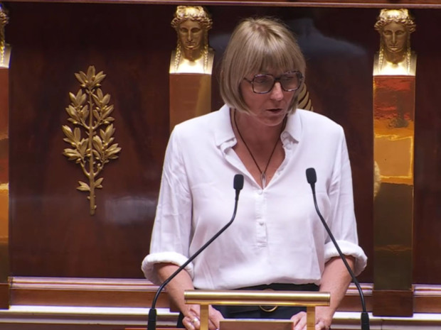 Valérie Létard le 17 juin 2026 en séance publique à l'Assemblée nationale Valérie Létard le 17 juin 2026 en séance publique à l'Assemblée nationale