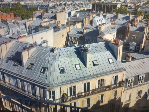Vue a&eacute;rienne de l'appartement 