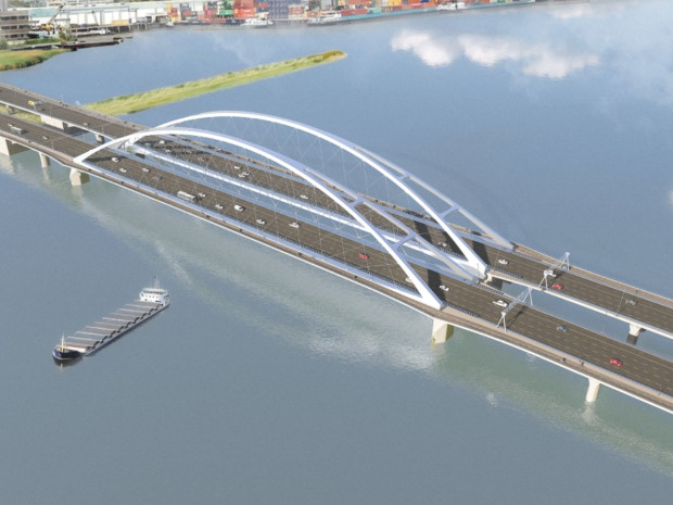 Pont ouest de la Merwede