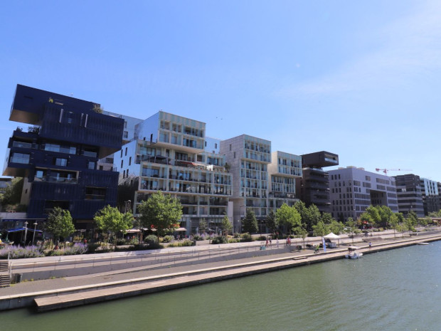 Quartier des affaires de Lyon Confluence