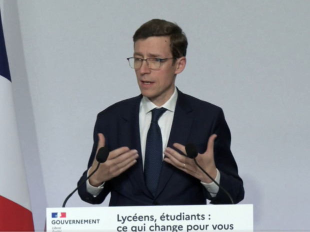 Edouard Geffray, ministre Education nationale, 26 octobre 2026