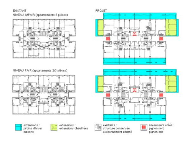 Plans de la Tour Bois-le-Pr&ecirc;tre