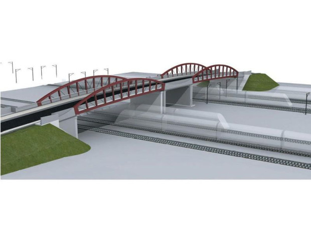 Pont de B&eacute;th&eacute;ny projet 