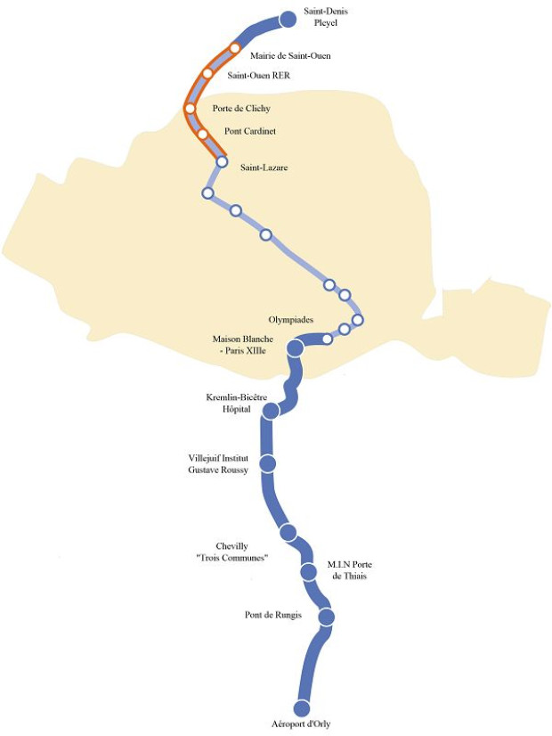 M&eacute;tro 14