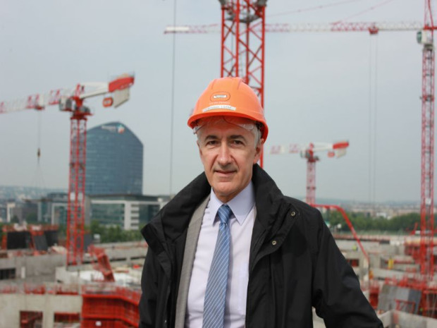 Chantier Balard au futur minist&egrave;re de la D&eacute;fense, Paris 15&egrave;me