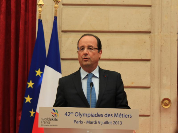 Fran&ccedil;ois Hollande &agrave; lElys&eacute;e 