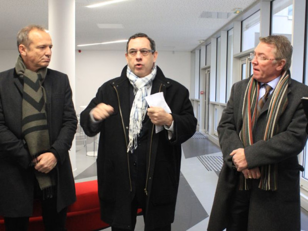 Mairie de Bagnolet r&eacute;alis&eacute;e par Jean-Pierre Lott