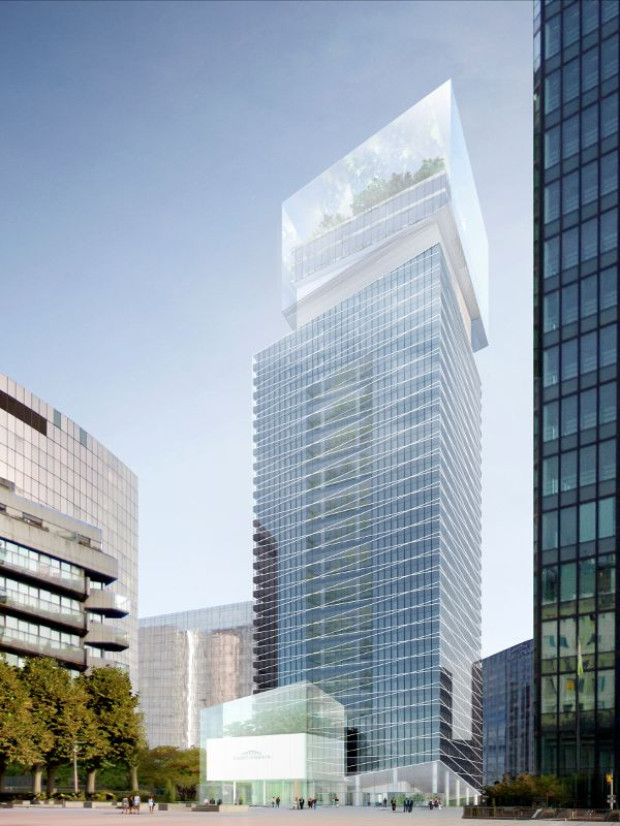 Valode et Pistre r&eacute;alisera la  tour Saint-Gobain &agrave;