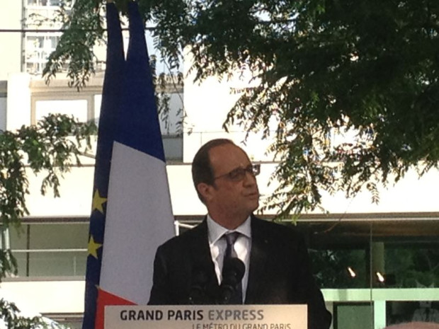 Discours de Fran&ccedil;ois Hollande et Grand paris 