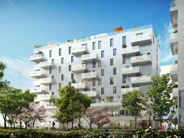 Une nouvelle r&eacute;sidence de 88 logements con&ccedil;ue par les architectes Lambert.Lenack &agrave; Paris 