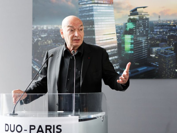 Le projet des tours Duo, imagin&eacute; par Jean Nouvel, dans le 13&egrave;me arrondissement de Paris