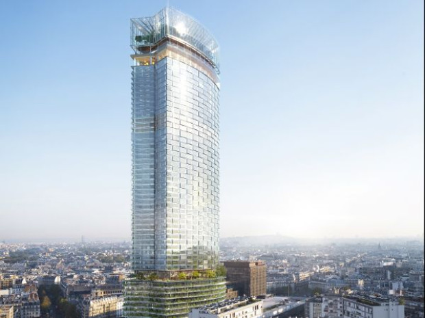 Les associ&eacute;s de la Nouvelle AOM, laur&eacute;ats ce 19 septembre 2017 de la r&eacute;novation de la Tour Montparnasse