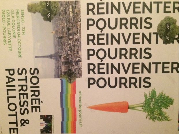 La soir&eacute;e "Stress et Paillote" organis&eacute;e ce mercredi 4 octobre 2017 par l\'association "R&eacute;inventer Pourris".
