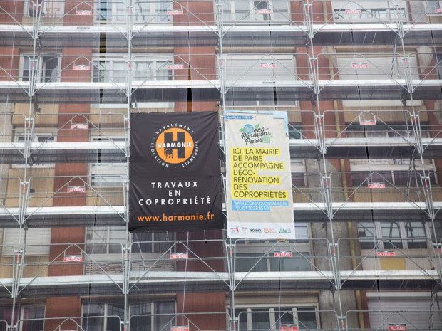 R&eacute;novation &eacute;nerg&eacute;tique de la copropri&eacute;t&eacute; du 3-5-7 rue Stephenson, 18&egrave;me arrondissement de Paris