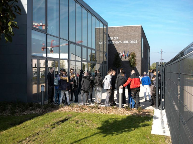 Le CFA BTP de Br&eacute;tigny-sur-Orge (Essonne) inaugur&eacute; le 8 novembre 2017