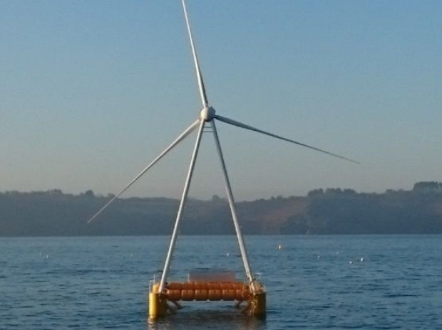 Eolienne flottante (prototype 1/10e)