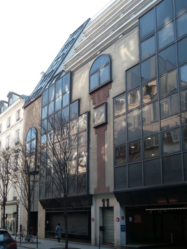 11 rue B&eacute;ranger, fa&ccedil;ade