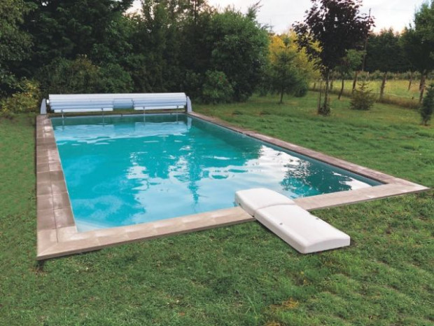 Un concept de piscine en kit &agrave; monter soi-m&ecirc;me en 6 &eacute;tapes