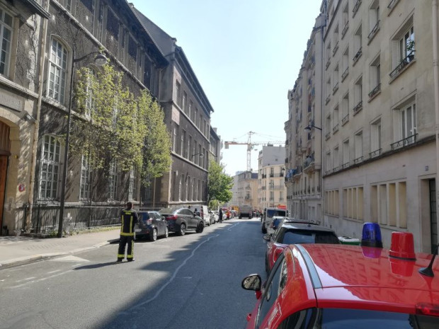 Incident grue rue de l\'assomption (Paris XVI&egrave;me)