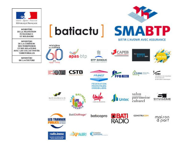 Partenaires troph&eacute;es de la construction 2019