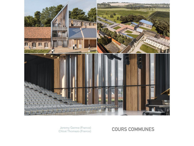 Projet concours pour l\'extension de la Chartreuse de Neuville