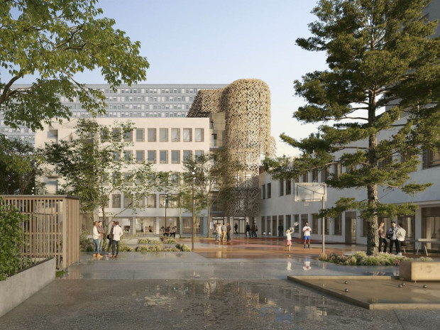 Projet de reconversion du lyc&eacute;e Jean Quarr&eacute;