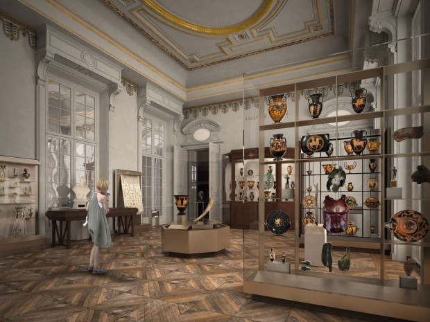 BnF Richelieu restauration salle de Luynes nouveau mus&eacute;e