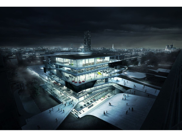 Projet biblioth&egrave;ques Jussieu Oma