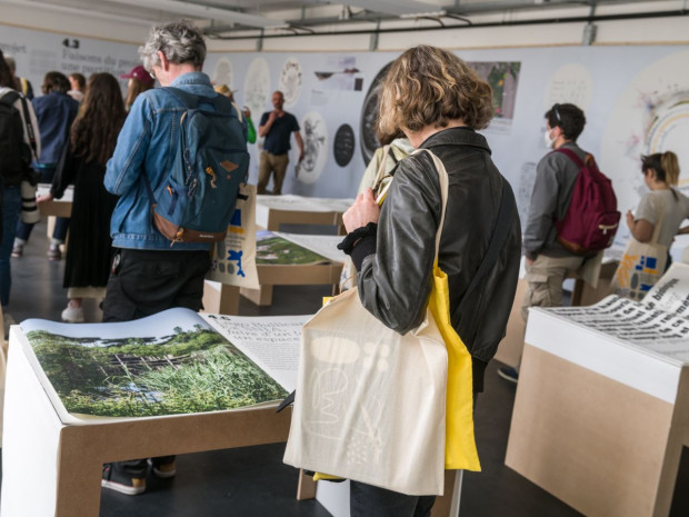 Exposition pr&eacute;s&eacute;ance du vivant potager du roi biennale versailles paysage architecture