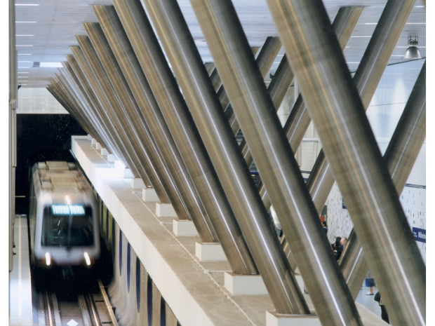 Wilhelminaplein station m&eacute;tro Rotterdam JZA