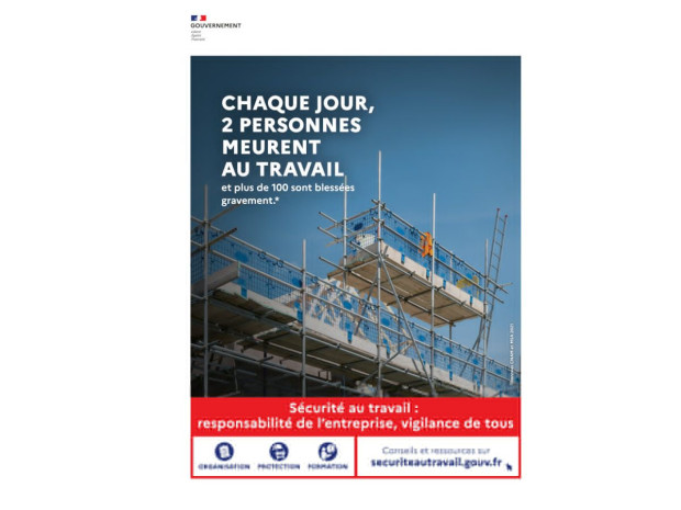 Campagne minist&egrave;re travail accidents graves
