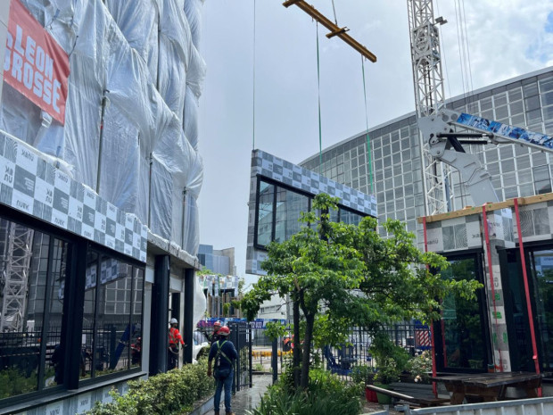 R&eacute;novation fa&ccedil;ade agence de l\'eau Lyon