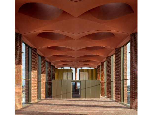 Brick Award 24 grand prix N&iacute;all McLaughlin Architects projet "International Rugby Experience".