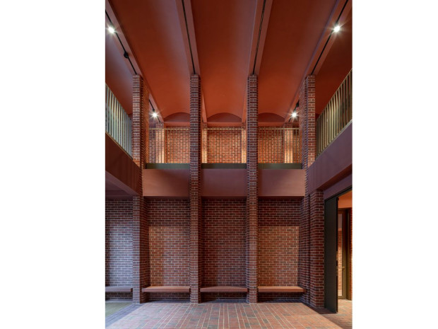 Brick Award 24 grand prix N&iacute;all McLaughlin Architects projet "International Rugby Experience".