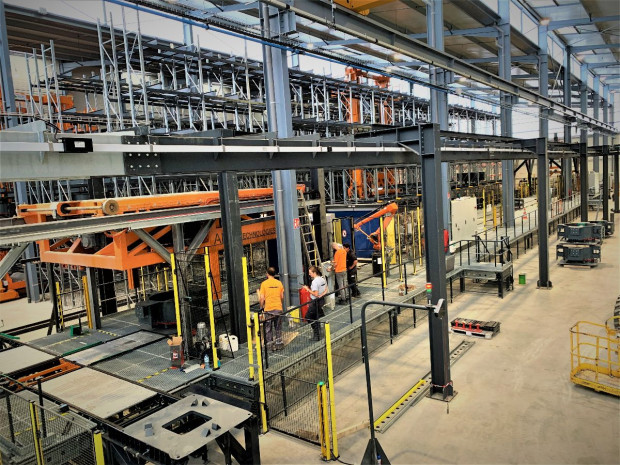 Ligne de production CRP