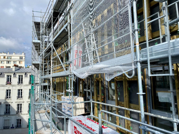 Sur&eacute;l&eacute;vation Paris immeuble HSF bailleur