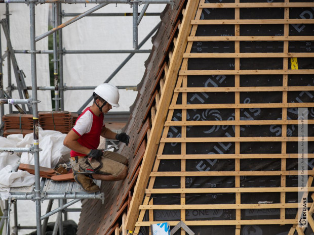 Chantier lyc&eacute;e Saint-Just de Lyon