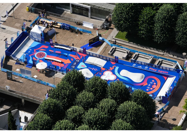 Skatepark Saint-Gobain La D&eacute;fense