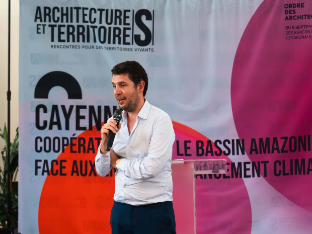 Christophe Millet pr&eacute;sident du Conseil national de l\'Ordre des architectes Cnoa
