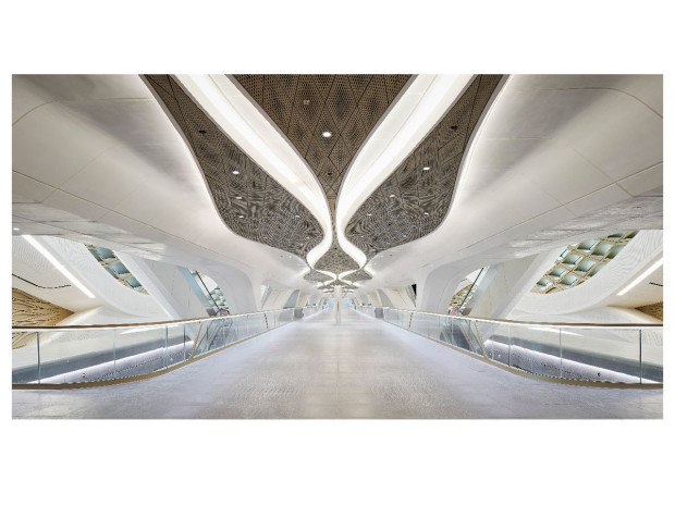 Zaha Hadid Architects station m&eacute;tro King Abdullah Financial District Arabie Saoudite