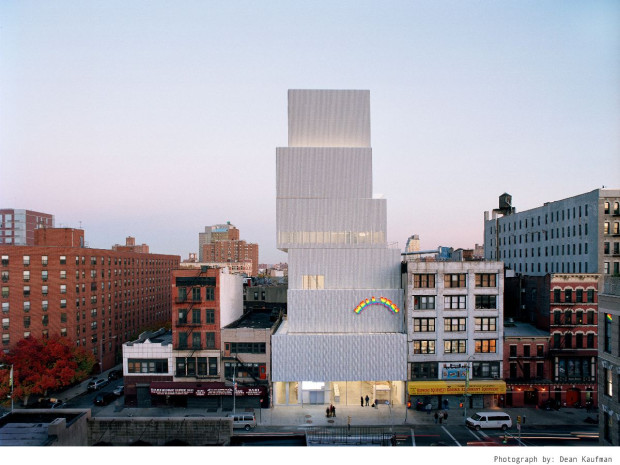 Nouveau mus&eacute;e d\'art contemporain New York Sanaa