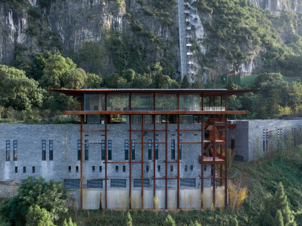 R&eacute;novation de la Cave Tianbao, Erlang Town, par Liu Jiakun