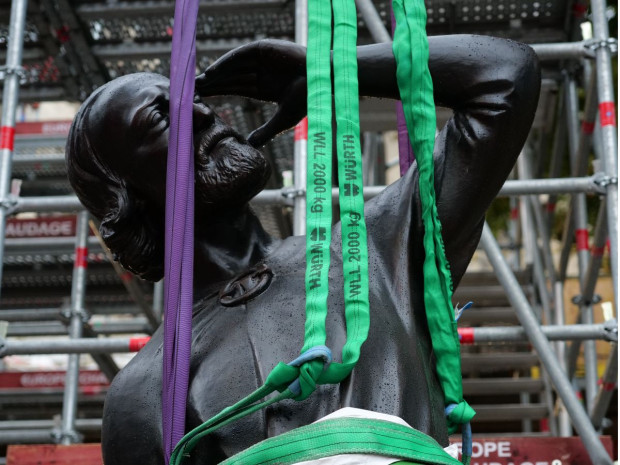 Statue de Saint Thomas, Notre-Dame de Paris, 24 juillet 2025